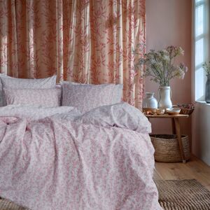 Leruum Percale 200 TC Reversible Duvet Cover Set Lilac/Floral Kingsize - 2 Standard Pillowcases Leruum Percale 200 TC Reversible Duvet Cover Set Lilac/Floral Kingsize - 2 Standard Pillowcases