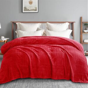 Fairmont Park Dasaki Throw Blanket Red W230 x L265cm Fairmont Park Dasaki Throw Blanket Red W230 x L265cm
