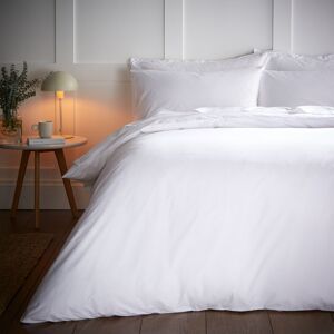 Bianca Cotton 200 Thread Count Temperature Controlling TENCEL Lyocell Duvet Cover Set White Super King - 2 Standard Pillowcases Bianca Cotton 200 Thread Count Temperature Controlling TENCEL Lyocell Duvet Cover Set White Super King - 2 Standard Pillowcases