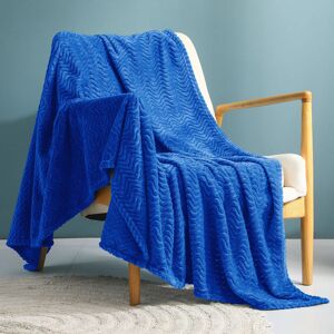 Fairmont Park Dasaki Throw Blanket Dark Blue W127 x L178cm Fairmont Park Dasaki Throw Blanket Dark Blue W127 x L178cm