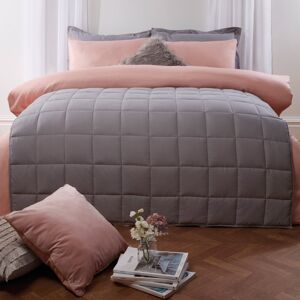 Brambly Cottage Bluhum Throw Grey W200 x L150cm Brambly Cottage Bluhum Throw Grey W200 x L150cm