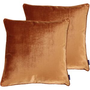 Paoletti Cushion with Filling Rust/Feather 55cm H X 55cm W X 4cm D Paoletti Cushion with Filling Rust/Feather 55cm H X 55cm W X 4cm D