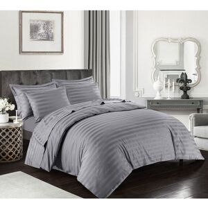 17 Stories Byrde 400 TC Egyptian Quality Cotton Duvet Cover Set Grey Double - 2 Standard Pillowcases 17 Stories Byrde 400 TC Egyptian Quality Cotton Duvet Cover Set Grey Double - 2 Standard Pillowcases