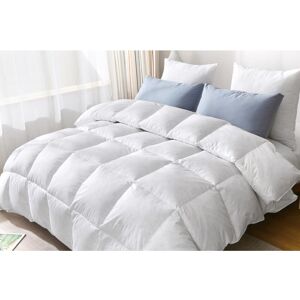White Noise 85% Duck Feather 15% Down 13.5 tog Duvet Hotel Quality White Double White Noise 85% Duck Feather 15% Down 13.5 tog Duvet Hotel Quality White Double