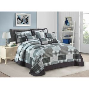 Brambly Cottage Northington Microfibre Bedspread Grey Super King Bedspread Brambly Cottage Northington Microfibre Bedspread Grey Super King Bedspread