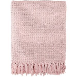 Mercury Vitela Honeycomb Throw Blush Pink Single-Short (90 x 160cm) Mercury Vitela Honeycomb Throw Blush Pink Single-Short (90 x 160cm)
