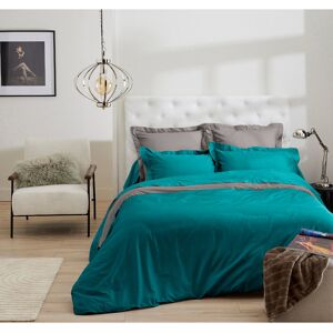 17 Stories Hazelann 100% Cotton 120 TC Reversible Duvet Cover Petrol 220 x 240cm Duvet Cover 17 Stories Hazelann 100% Cotton 120 TC Reversible Duvet Cover Petrol 220 x 240cm Duvet Cover