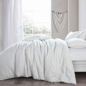 Marlow Home Co. Shabby Elegance Vintage Tuft Duvet Set White Kingsize Marlow Home Co. Shabby Elegance Vintage Tuft Duvet Set White Kingsize