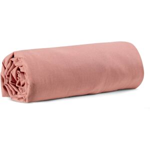 Brayden Studio Brytany 100% Cotton Brushed Fitted Sheet Blush 180 x 200 cm Brayden Studio Brytany 100% Cotton Brushed Fitted Sheet Blush 180 x 200 cm