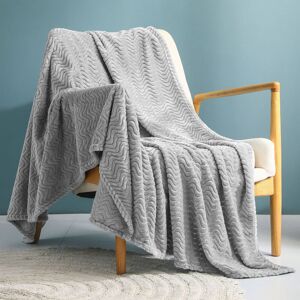 Fairmont Park Dasaki Throw Blanket Light Grey 127cm W X 178cm L Fairmont Park Dasaki Throw Blanket Light Grey 127cm W X 178cm L