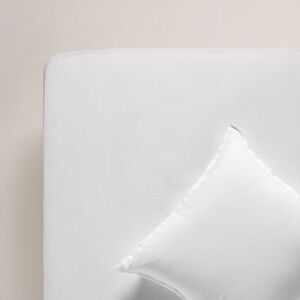 Madura Lou 300 Cotton 100% Fitted Sheet White European Double (140 x 200 cm) Madura Lou 300 Cotton 100% Fitted Sheet White European Double (140 x 200 cm)