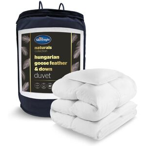 Silentnight Ultimate Luxury Hungarian Goose Feather & Down Duvet - 10.5 Tog White Super King Silentnight Ultimate Luxury Hungarian Goose Feather & Down Duvet - 10.5 Tog White Super King