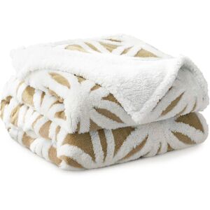 ClassicLiving Balthasar Snug Soft Chevron Patterned Blanket Mink Throw Latte W150 x L200cm ClassicLiving Balthasar Snug Soft Chevron Patterned Blanket Mink Throw Latte W150 x L200cm