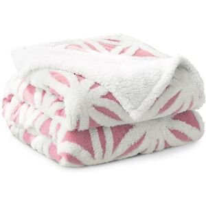 ClassicLiving Balthasar Snug Soft Chevron Patterned Blanket Mink Throw Coral Pink W150 x L200cm ClassicLiving Balthasar Snug Soft Chevron Patterned Blanket Mink Throw Coral Pink W150 x L200cm