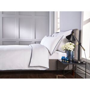 17 Stories Budding 400 TC Egyptian Quality Cotton Duvet Cover Set White/Navy Double - 2 Standard Pillowcases 17 Stories Budding 400 TC Egyptian Quality Cotton Duvet Cover Set White/Navy Double - 2 Standard Pillowcases