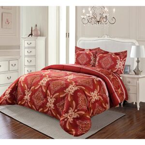 Rosalind Wheeler Arianwen Bedspread Set Burgundy 250 x 270 cm Rosalind Wheeler Arianwen Bedspread Set Burgundy 250 x 270 cm
