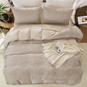 Ebern Designs Mechine woven Sheet Set Khaki Ebern Designs Mechine woven Sheet Set Khaki