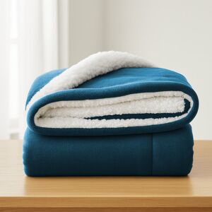 Aspire Homeware Deluxe Hotel Collection Ultra-Soft Sherpa Fleece Throw Blanket for Plush & Cozy Comfort Teal Super King (230cm W x 270cm L) Aspire Homeware Deluxe Hotel Collection Ultra-Soft Sherpa Fleece Throw Blanket for Plush & Cozy Comfort Teal Super King (230cm W x 270cm L)