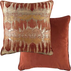 Evans Lichfield Abstract Scatter Cushion With Filling Terracotta/Feather 56cm H x 56cm W x 1cm D Evans Lichfield Abstract Scatter Cushion With Filling Terracotta/Feather 56cm H x 56cm W x 1cm D