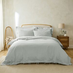 17 Stories Stiliana 300 Thread Count Stonewashed Cotton Edged Duvet Cover with Tie Hems Mineral Blue Kingsize Duvet Cover 17 Stories Stiliana 300 Thread Count Stonewashed Cotton Edged Duvet Cover with Tie Hems Mineral Blue Kingsize Duvet Cover