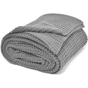 August Grove Weaverville Blanket Light Grey 150cm W X 200cm L August Grove Weaverville Blanket Light Grey 150cm W X 200cm L