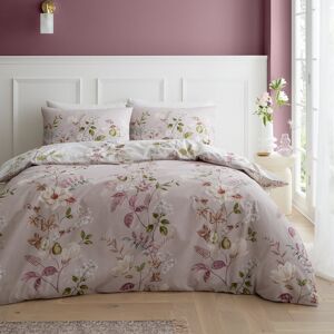 Bianca Cotton Francesca Floral 200 Thread Count Cotton Reversible Duvet Cover Set Pink Super King Duvet Cover + 2 Standard Pillowcases Bianca Cotton Francesca Floral 200 Thread Count Cotton Reversible Duvet Cover Set Pink Super King Duvet Cover + 2 Standard Pillowcases