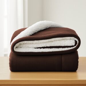Aspire Homeware Deluxe Hotel Collection Ultra-Soft Sherpa Fleece Throw Blanket for Plush & Cozy Comfort Coffee Super King (230cm W x 270cm L) Aspire Homeware Deluxe Hotel Collection Ultra-Soft Sherpa Fleece Throw Blanket for Plush & Cozy Comfort Coffee Super King (230cm W x 270cm L)