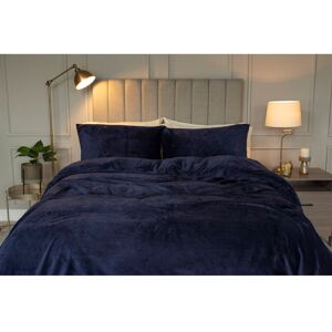 Belledorm Duvet Cover Set Navy Super King - 2 Standard Pillowcases Belledorm Duvet Cover Set Navy Super King - 2 Standard Pillowcases