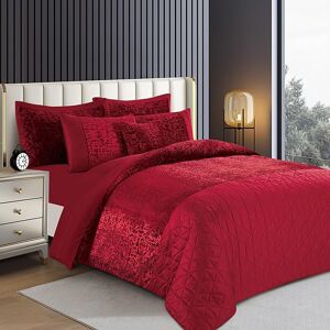 Rosdorf Park Aerith Grey Velvet 3 Piece Duvet Cover Se Burgundy SuperKing Duvet Cover Set +2 Standard Pillowcases Rosdorf Park Aerith Grey Velvet 3 Piece Duvet Cover Se Burgundy SuperKing Duvet Cover Set +2 Standard Pillowcases