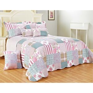 Vergas Brambly Cottage Bedspread Set Blossom 255 x 275cm Bedspread - 2 Pillow Shams Vergas Brambly Cottage Bedspread Set Blossom 255 x 275cm Bedspread - 2 Pillow Shams