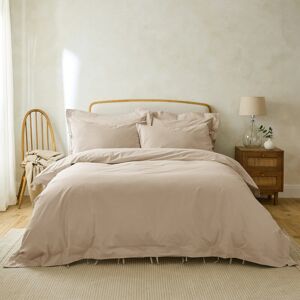 17 Stories Stiliana 300 Thread Count Stonewashed Cotton Edged Duvet Cover with Tie Hems Stone Double Duvet Cover 17 Stories Stiliana 300 Thread Count Stonewashed Cotton Edged Duvet Cover with Tie Hems Stone Double Duvet Cover