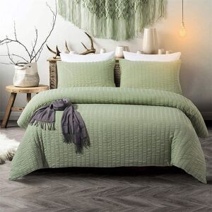 Ebern Designs Mechine woven Sheet Set Green Ebern Designs Mechine woven Sheet Set Green