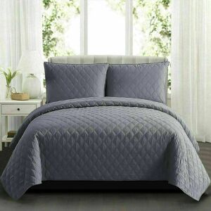 Brayden Studio Watsonville Plain Weave Modern & Contemporary Bedspread Set Grey 50 x 255 cm Brayden Studio Watsonville Plain Weave Modern & Contemporary Bedspread Set Grey 50 x 255 cm