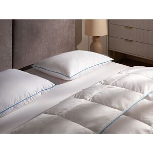 Marlow Home Co. Bed Pillow ANETO Low Duck Feathers and Down 50 x 60 cm White White 6cm/50 x 60 cm Marlow Home Co. Bed Pillow ANETO Low Duck Feathers and Down 50 x 60 cm White White 6cm/50 x 60 cm