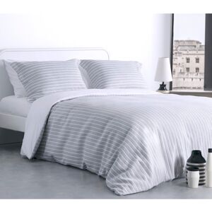 Ebern Designs Abbielouise Cotton 200 TC Modern & Contemporary Duvet Cover Set Silver Grey Super King Duvet Cover + 2 Standard Pillowcases Ebern Designs Abbielouise Cotton 200 TC Modern & Contemporary Duvet Cover Set Silver Grey Super King Duvet Cover + 2 Standard Pillowcases