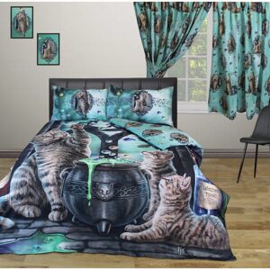 Happy Larry HUBBLE BUBBLE Aayush Blue Grey Green 144 TC Duvet Cover Set Blue;Black;Brown;Grey Double Duvet Cover + 2 Standard Pillowcases Happy Larry HUBBLE BUBBLE Aayush Blue Grey Green 144 TC Duvet Cover Set Blue;Black;Brown;Grey Double Duvet Cover + 2 Standard Pillowcases