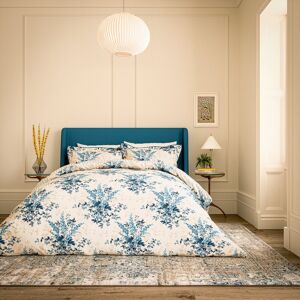 V&A Larkspur Meadow Cotton Duvet Cover Set Blue Double Duvet Cover + 2 Pillowcases V&A Larkspur Meadow Cotton Duvet Cover Set Blue Double Duvet Cover + 2 Pillowcases