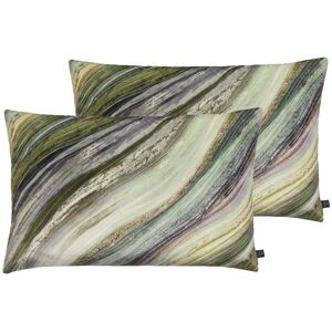 Riva Home Prestigious Textiles Heartwood Cushion with Filling Evergreen 60cm H X 40cm W X 20cm D Riva Home Prestigious Textiles Heartwood Cushion with Filling Evergreen 60cm H X 40cm W X 20cm D