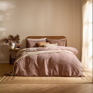 Yard Perrie Leaf Cotton Duvet Cover Set Set Brown Super King Duvet Cover Set + 2 King Pillowcases Yard Perrie Leaf Cotton Duvet Cover Set Set Brown Super King Duvet Cover Set + 2 King Pillowcases