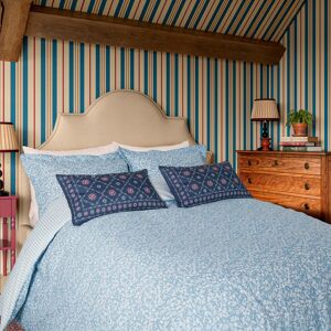 JOULES Fruity Ditsy Cotton Duvet Cover Set Blue Super King Duvet Cover + 2 Pillowcases JOULES Fruity Ditsy Cotton Duvet Cover Set Blue Super King Duvet Cover + 2 Pillowcases
