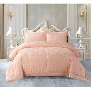 Mercer41 Chelsea Tufted Crushed Velvet Bedspread Set – Luxurious Soft Quilted Bedding with Matching Pillow Shams, Elegant Velvet Comforter Coverlet Set Pink 255 x 255 cm Bedspread - 2 Pillow Shams Mercer41 Chelsea Tufted Crushed Velvet Bedspread Set – Luxurious Soft Quilted Bedding with Matching Pillow Shams, Elegant Velvet Comforter Coverlet Set Pink 255 x 255 cm Bedspread - 2 Pillow Shams