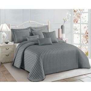 Canora Grey Kazanovicz Bedspread Grey W270 x L250 cm Canora Grey Kazanovicz Bedspread Grey W270 x L250 cm