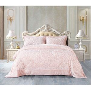 Mercer41 Whitt Tedy Flece Bedspread Pink 225 x 250cm Bedspread + 2 Pillow Shams Mercer41 Whitt Tedy Flece Bedspread Pink 225 x 250cm Bedspread + 2 Pillow Shams
