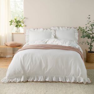 Wylder Nature Pink Cotton Ruffle Duvet Set - Super King Wylder Nature Pink Cotton Ruffle Duvet Set - Super King