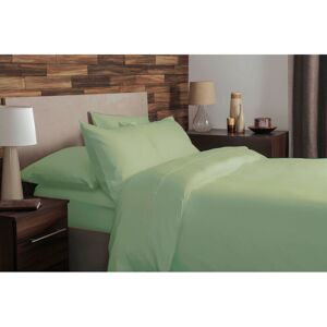 Belledorm Cotton 200 TC Duvet Cover Set Light Green Single Duvet Cover + 1 Standard Pillowcase Belledorm Cotton 200 TC Duvet Cover Set Light Green Single Duvet Cover + 1 Standard Pillowcase