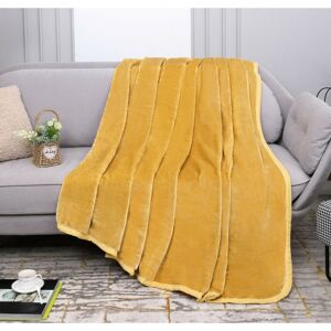 Zipcode Design Cody Throw Ochre W200cm x L240cm Zipcode Design Cody Throw Ochre W200cm x L240cm