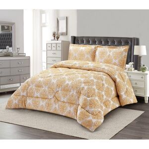 Ophelia & Co. Gina Bedspread Set Golden 220 x 240 cm Bedspread - 2 Pillowcases Ophelia & Co. Gina Bedspread Set Golden 220 x 240 cm Bedspread - 2 Pillowcases