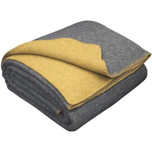 LoveYouHome Blanket Grey/Mustard 150 cm W x 215 cm L LoveYouHome Blanket Grey/Mustard 150 cm W x 215 cm L