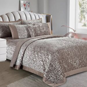 Fairmont Park Velvet Plush Crushed Velvet Quilted Coverlet Set – Soft Microfiber Backing Mink Fairmont Park Velvet Plush Crushed Velvet Quilted Coverlet Set – Soft Microfiber Backing Mink