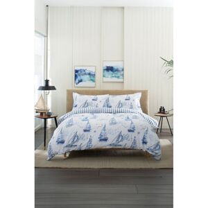 Lobster Creek Solent Maritime Print 100% Cotton Duvet Cover Set Cotton Duvet Cover Set Set Super King Lobster Creek Solent Maritime Print 100% Cotton Duvet Cover Set Cotton Duvet Cover Set Set Super King